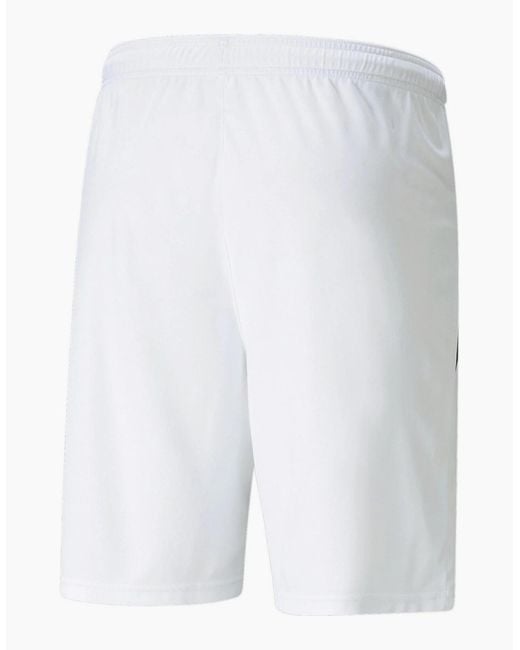 PUMA White Teamliga Shorts Football Shorts for men