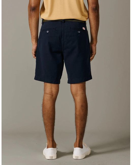 aubi Blue Stamford Chino Short for men