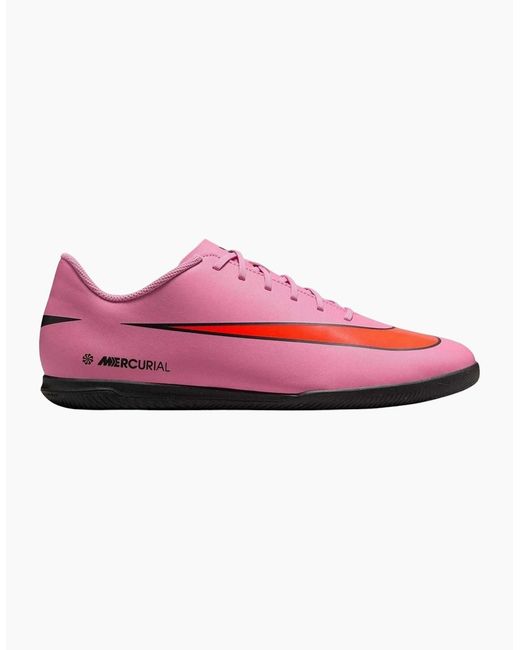 Nike Mercurial Pink Nike Mercurial Leather Indoor Football Shoes for men