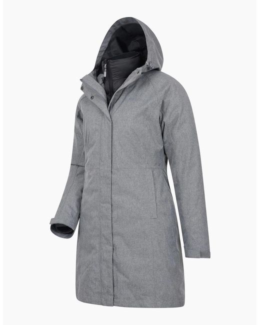 Mountain Warehouse Gray Ladies Alaskan Long 3