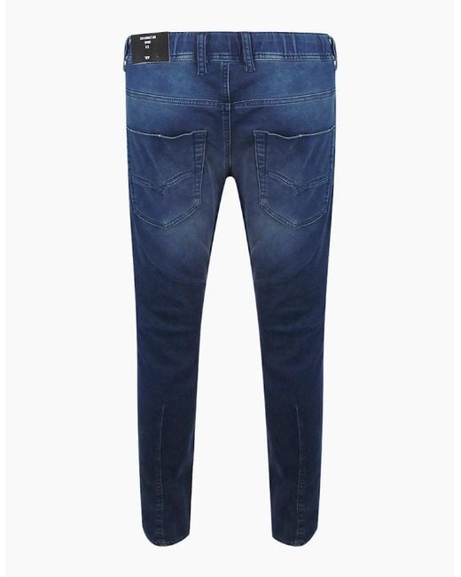 DIESEL Blue Krooley-Ne Dark Jeans for men