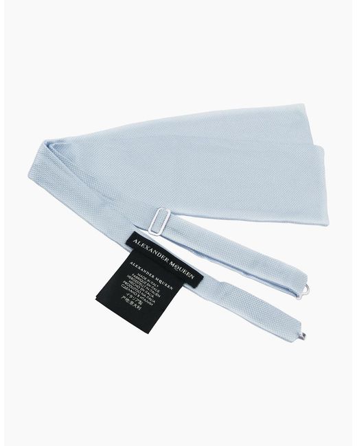 McQueen Blue Bow Tie for men