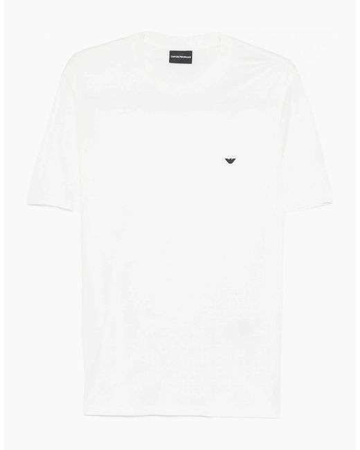 Emporio Armani White Essentials T-Shirt for men