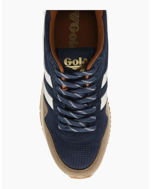Gola Blue Delta Trainers for men