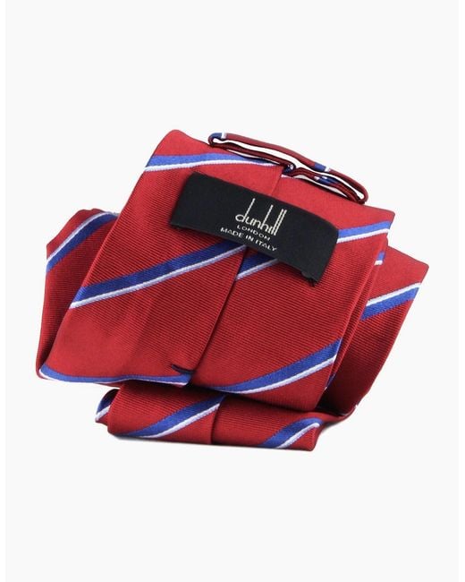Dunhill Red Tie for men