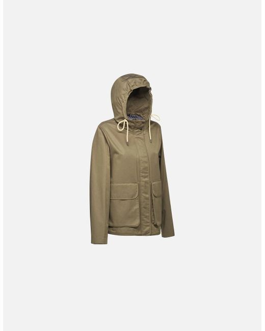 Geox Green W Ilde Parka Coat