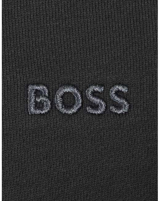 Boss Gray Boss H-Sharpe Sweatshirts Open for men
