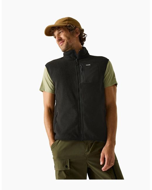 Regatta Black Professional Frankie Fleece Gilet for men
