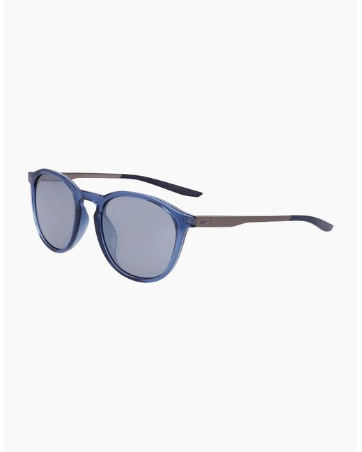 Nike Blue Rd Wayfarer Sunglasses for men