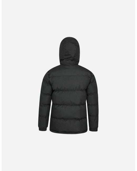 Mountain Warehouse Black Snow Padded Jacket for men