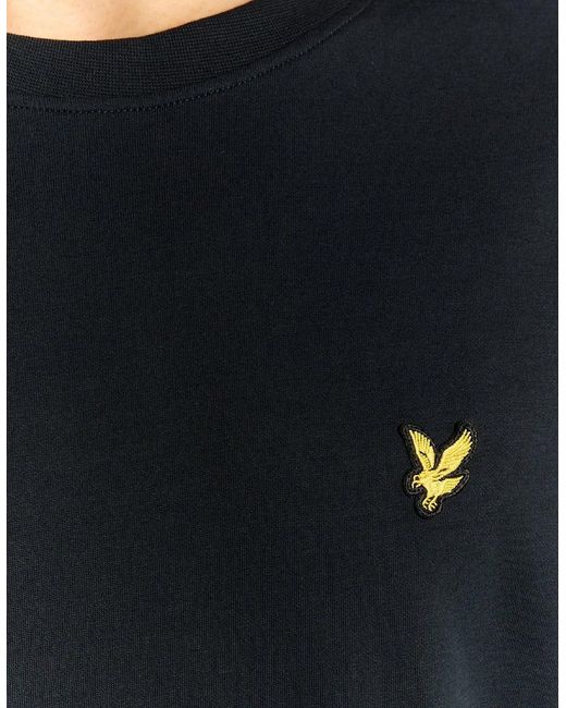 Lyle & Scott Black Ultra Soft Cotton Blend T-Shirt for men