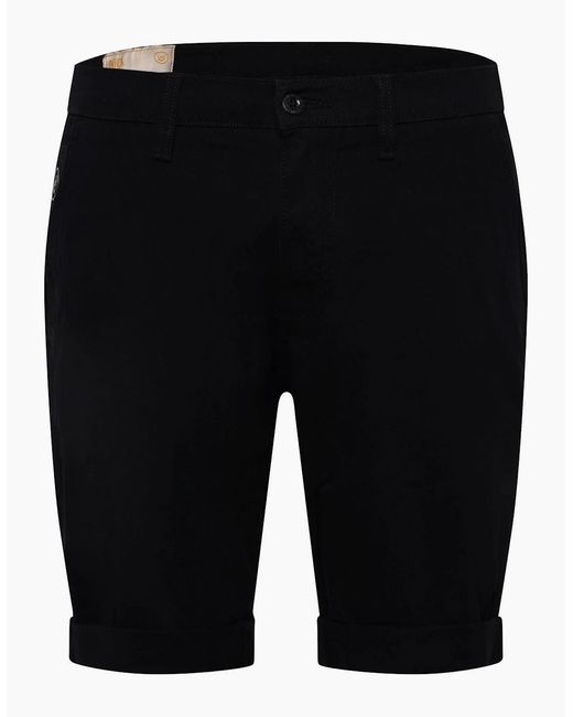 Duck and Cover Black Moreshore Chino Shorts for men