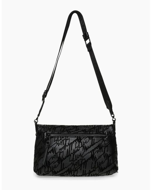 Steve Madden Black Rectangle Shape Cross Body Bag With Chain
