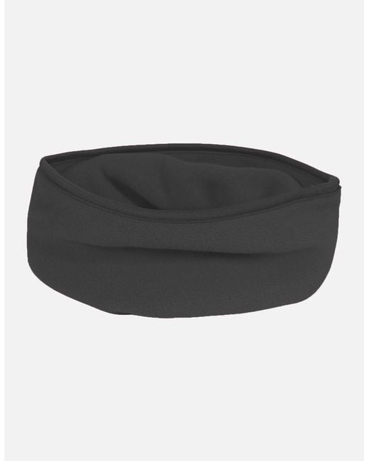 Trespass Black Adults Novax Fleece Neck Warmer/Snood