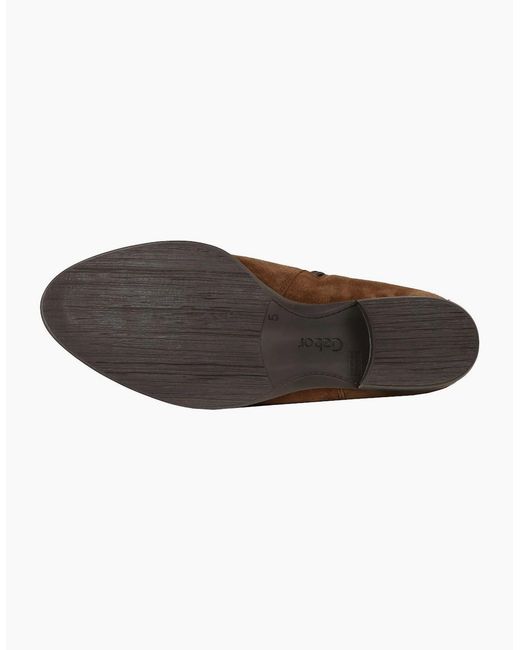 Gabor Brown Gibside Ankle Boots
