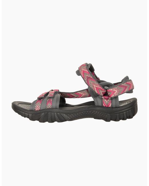 Mountain Warehouse Pink Ladies Cyprus Chevron Sandals