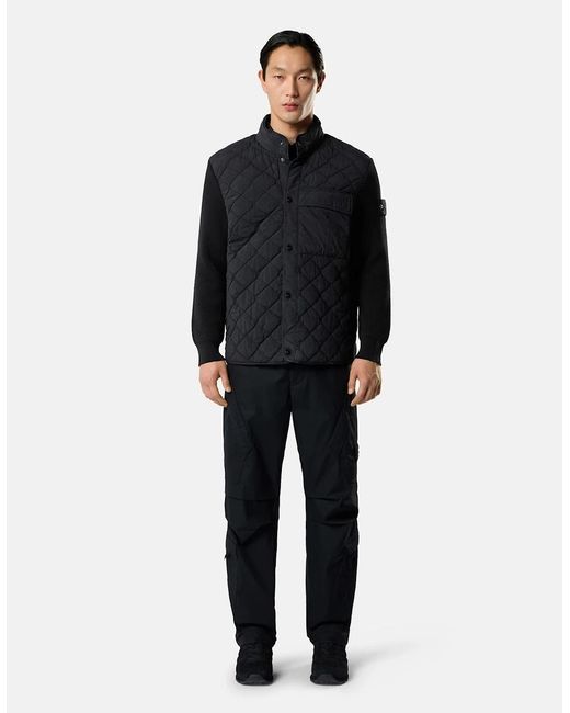 Stone Island Blue Ghost Quilted 4100016 Jacket for men