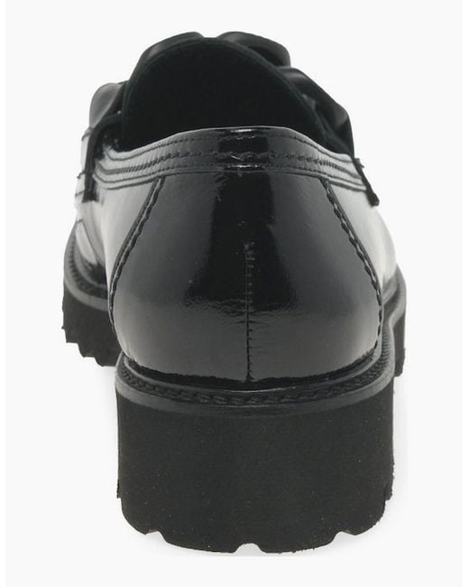 Gabor Black Squeeze Loafers