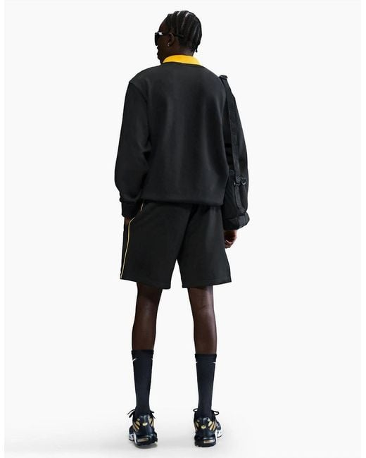 Nike Black Nsw Sw Air Short Ft Jogger for men