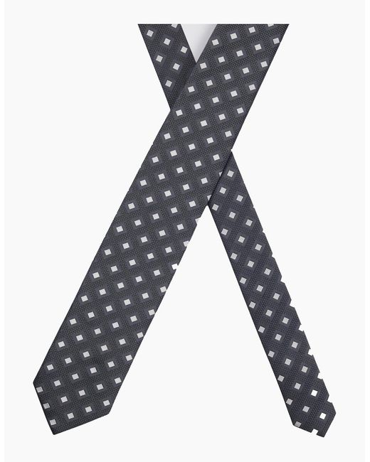 Boss White H-Tie 7.5Cm for men