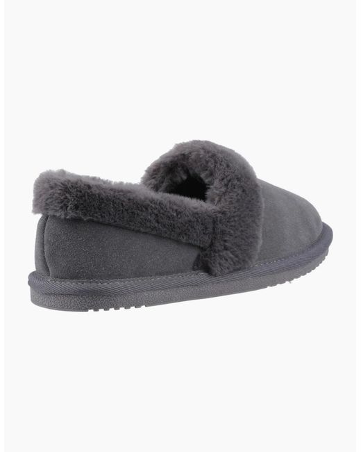 Hush Puppies Gray Ariel Slippers