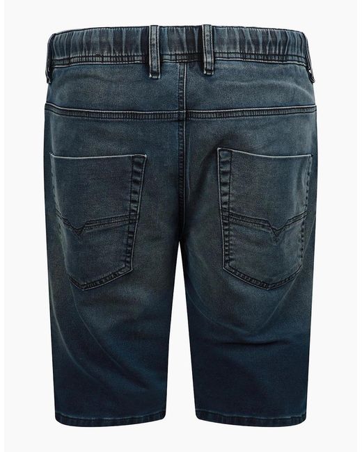 DIESEL Blue Krooley Ne Short Denim Shorts for men