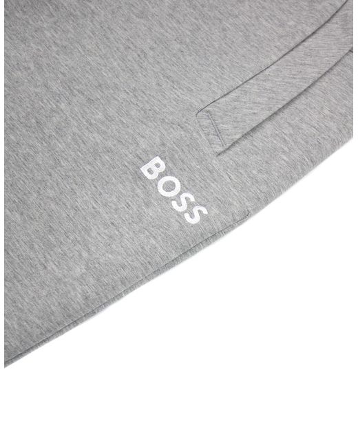Boss Gray Hadiko 1 Metallic Logo Bottoms 059 for men