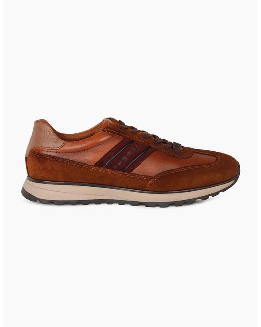 Bugatti Brown Timon Trainers for men