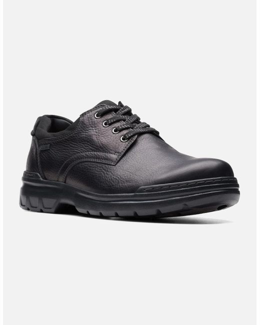 Clarks Black Rockie Walkgtx Waterproof Shoe for men