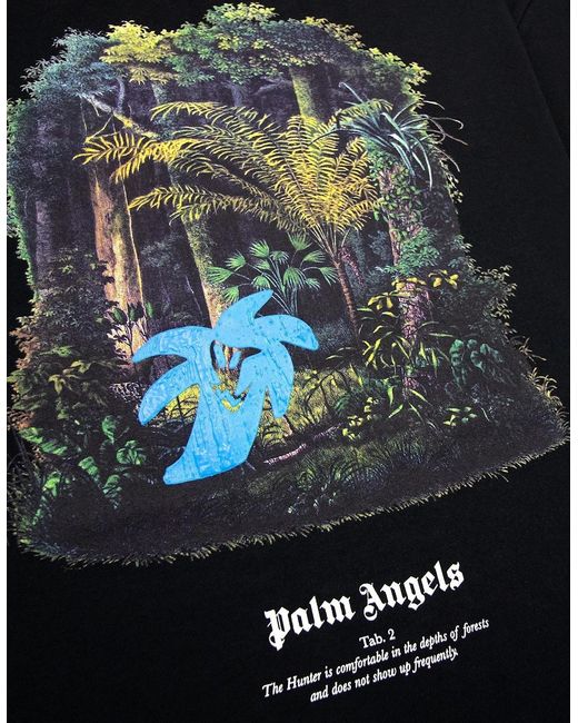 Palm Angels Black Hunting for men
