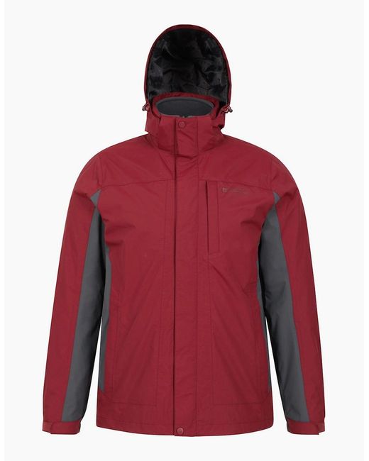 Mountain Warehouse Red Thunderstorm 3 for men