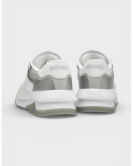 Versace White Greca Odissea Sneaker for men