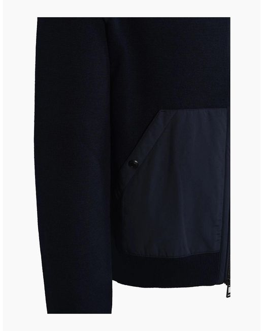 Belstaff Blue View Hooded Full Zip for men