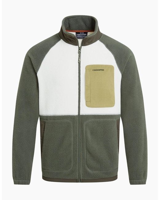 Craghoppers Green Dades Colour Block Jacket for men