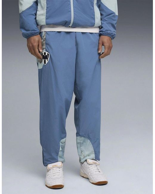 PUMA Blue Cf Monterrey Licensed Tracksuit Bottom for men