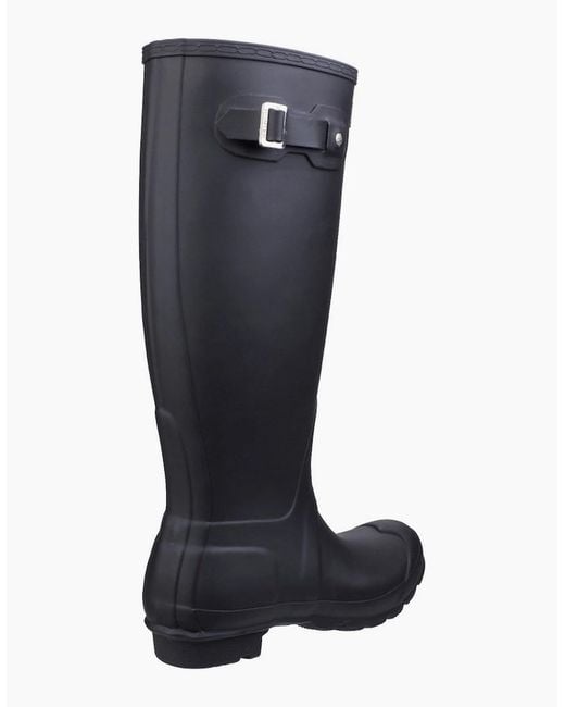 Hunter Blue Original Tall Wellingtons