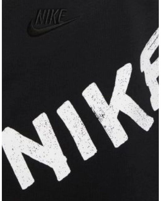 Nike Black Shorts Club French Terry Cotton Gym Shorts Relaxed Fit Summer Bermuda for men