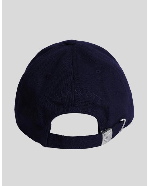 Lyle & Scott Blue Baseball Cap for men
