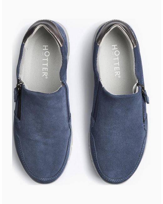 Hotter Blue Skyla Trainers