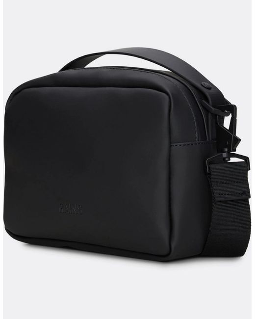 Rains Black Box Bag
