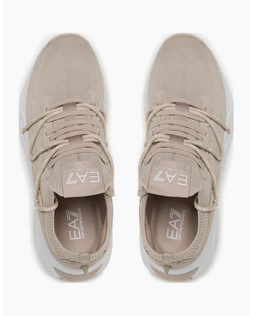 EA7 White Infinity Sneaker
