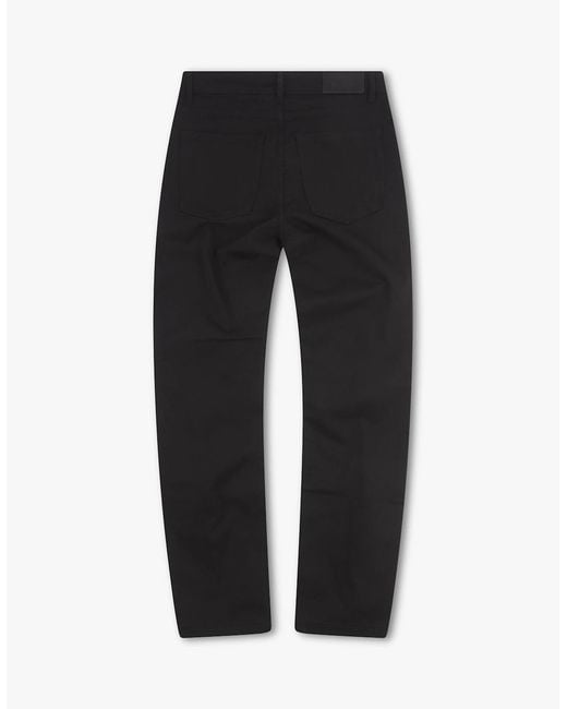 Vingt Quatre Denim Black Vingt Quatre Taper Fit Stay Jeans for men