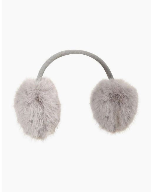 Mountain Warehouse Gray Faux Fur Earmuffs