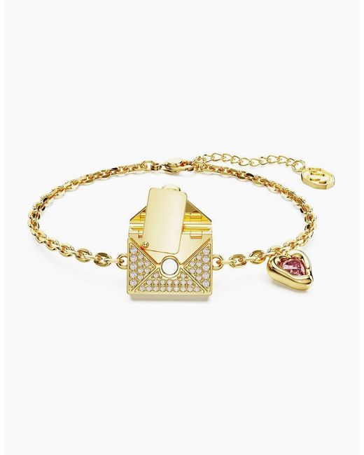 Swarovski Metallic Crystal Chain Bracelets