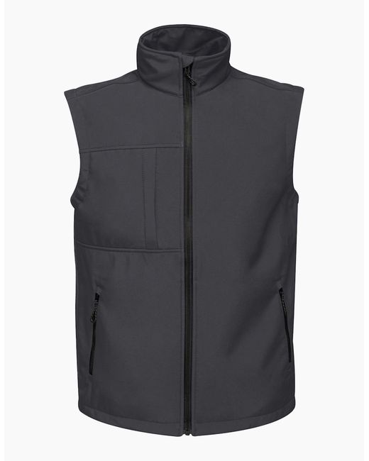 Regatta Gray Professional Softshell 3 Layer Body Warmer for men