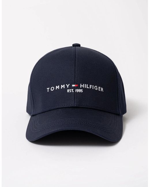 Tommy Hilfiger Blue Th Established Cap for men