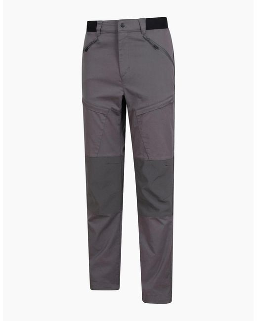 Mountain Warehouse Gray Jungle Hiking Trousers for men