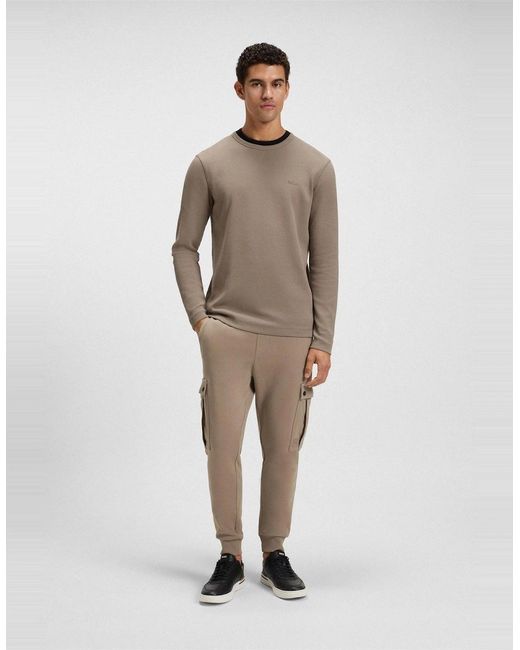 Boss Brown Tempesto Sweatshirt for men