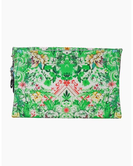 Inoa Green Fashion Versailles Gardenia Clutch Bag