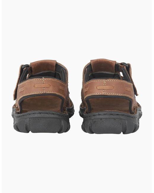 Lotus Brown Dylan Sandals for men